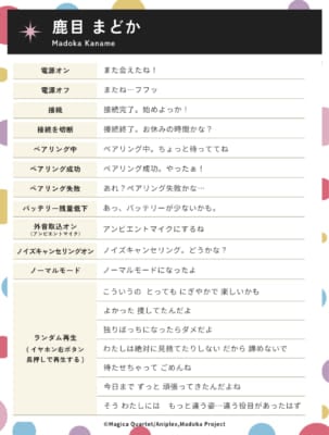 AVIOT ×『劇場版 魔法少女まどか☆マギカ[新編]叛逆の物語』ボイス例