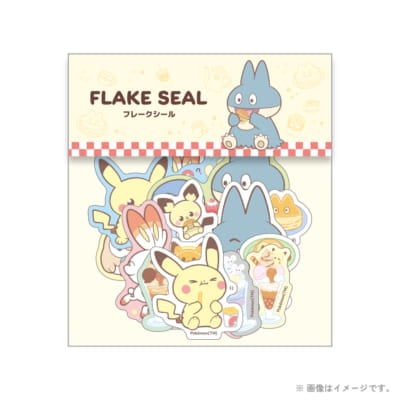 「ポケピース POP UP STORE by VILLAGE VANGUARD」フレークシール ダイナー