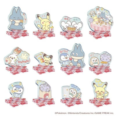 「ポケピース POP UP STORE by VILLAGE VANGUARD」ちょこんとつながるアクリルスタンドDiner