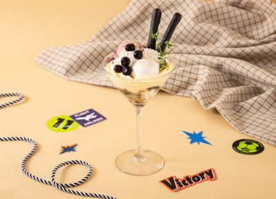 「BLUE LOCK CAFE SPECIAL TRIP」凪&玲王 パフェ