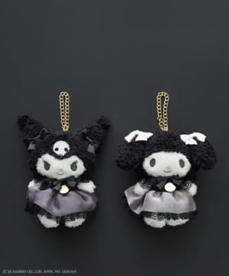 「サンリオ×Maison de FLEUR」クロミコラボ商品&nbsp;KUROMI / MY MELODYチャーム