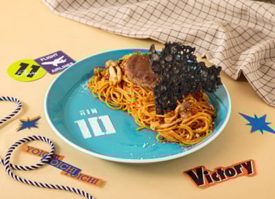 「BLUE LOCK CAFE SPECIAL TRIP」糸師凛 ミートパスタ