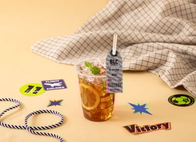 「BLUE LOCK CAFE SPECIAL TRIP」凪誠士郎 レモンティー