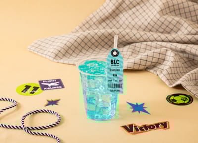 「BLUE LOCK CAFE SPECIAL TRIP」糸師凛 ラムネゼリーソーダ