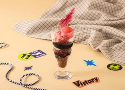 「BLUE LOCK CAFE SPECIAL TRIP」冴&士道 パフェ