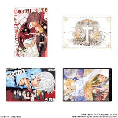 「DEATH NOTE ウエハース」メタリックプラカード