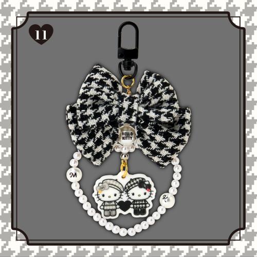 『サンリオ』ハローキティ モノクロガーリーふたごコーデデザインシリーズ