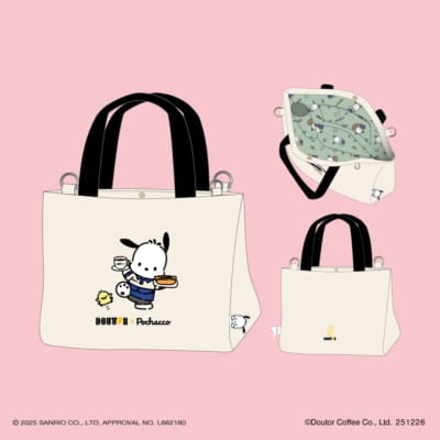 「ポチャッコ×ドトールコーヒー」オリジナルトートバッグ
