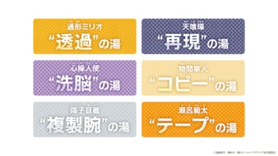 「ヒロアカ×極楽湯・RAKU SPA」ヒーローの湯