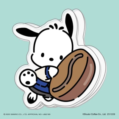「ポチャッコ×ドトールコーヒー」マグネットクリップ