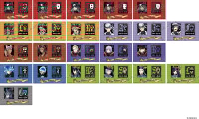 「『ディズニー ツイステッドワンダーランド』Halloween2025 Fair」切手風シール