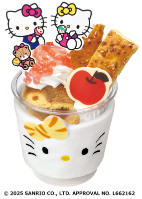 サンリオ×サーティワン「HELLO KITTY Loves ICE CREAM」ハローキティリバーシブルスリーブ