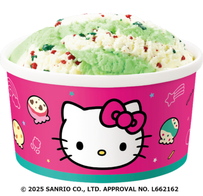サンリオ×サーティワン「HELLO KITTY Loves ICE CREAM」ハローキティ フレッシュパック ミニ