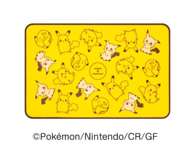 「ポケモン×ミスタードーナツ」ブランケット（ピカチュウ）