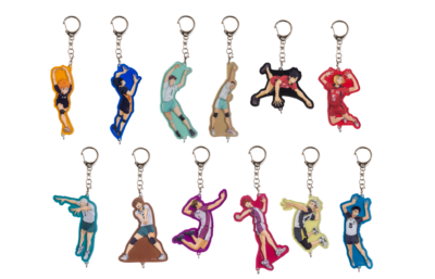 Happyくじ『ハイキュー‼︎』I賞:"繋ぐ"アクリルキーホルダー