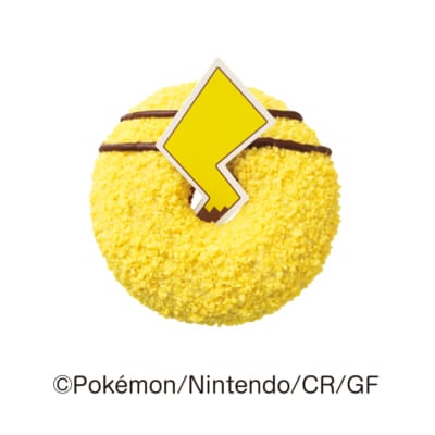 「ポケモン×ミスタードーナツ」ザクザク ピカチュウのしっぽドーナツ