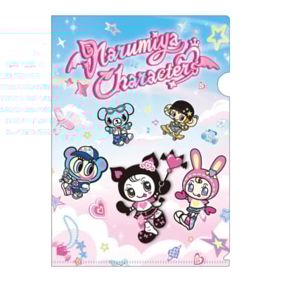 「ナルミヤキャラクターズ POP UP SHOP」平成POPA4クリアファイル