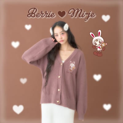 「ナルミヤキャラクターズ POP UP SHOP」Mi-je×ベリエちゃん パジャマカーディガン