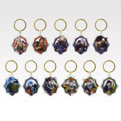 『ディズニー ツイステッドワンダーランド』一番くじ&nbsp;F賞 ぷっくりアクリルキーホルダーB