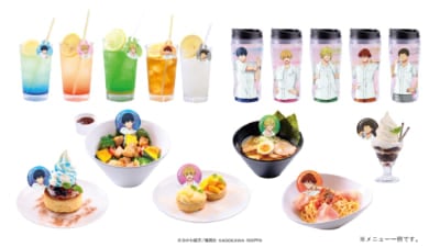 「忘却バッテリー×RAKUCAFE」コラボメニュー