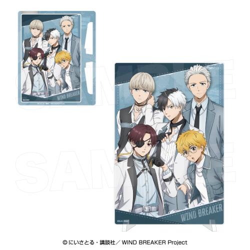 「WIND BREAKER POP-UP SHOP [COOL DENIM]」アクリルイーゼルパネル