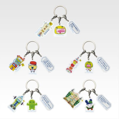 「一番くじ たまごっちのプチプチおみせっち ~ドキドキ!パワーアップしたくじびきやさん!~」G賞 おみせっちの3連アクリルチャーム