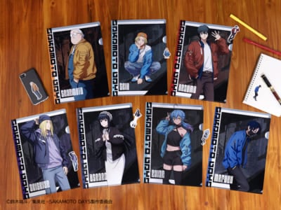 「タイトーくじ SAKAMOTO DAYS Street Style」F賞 クリアファイル&ステッカーセット