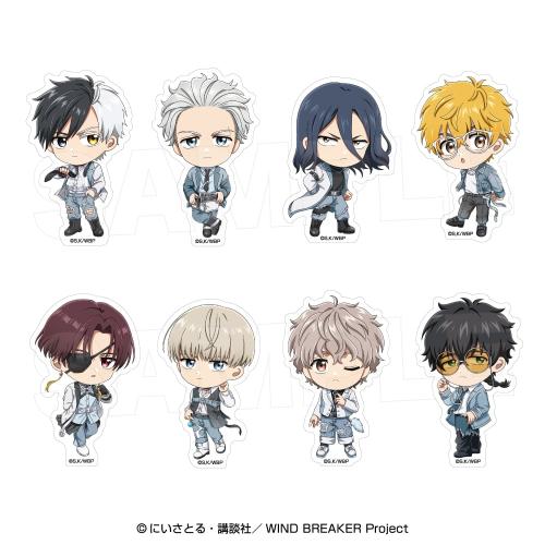 「WIND BREAKER POP-UP SHOP [COOL DENIM]」ステッカーコレクション