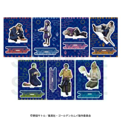 「ゴールデンカムイ×E-DINER」アクリルスタンド