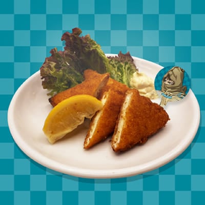 「ゴールデンカムイ×E-DINER」ヴァシリのチーズはんぺん頭巾