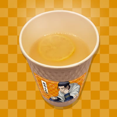 「ゴールデンカムイ×E-DINER」尾形のはちみつレモン甘酒