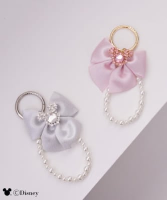 「ディズニー×Maison de FLEUR」ビジューリボンチャーム