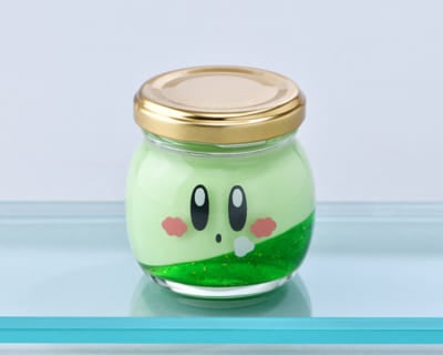 「カービィカフェ PETIT」カービィの青りんごプリン