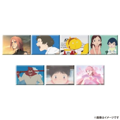 「果てしなきスカーレット &Memorial Cafe」スクエア缶マグネット