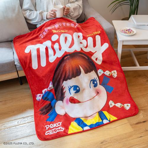 「タイトーくじ ペコのお菓子なびっくりばこ」A賞 そのまんまミルキーブランケット