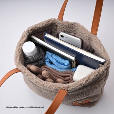 「<ミニオンズ>カフェ・ド・クリエ ハッピーバッグ」ボアバッグ