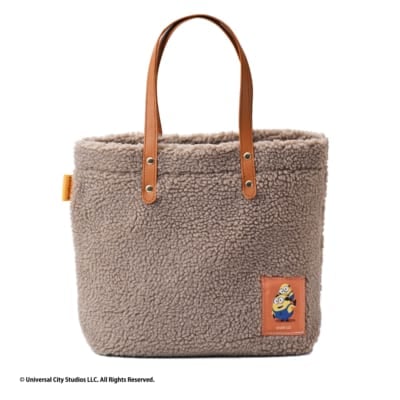 「<ミニオンズ>カフェ・ド・クリエ ハッピーバッグ」ボアバッグ