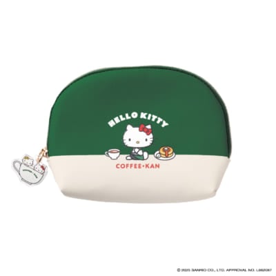 「ハローキティ×珈琲館」オリジナルポーチ