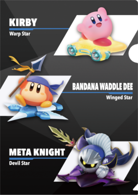 「星のカービィ×ファミリーマート」オリジナルA4 クリアファイル