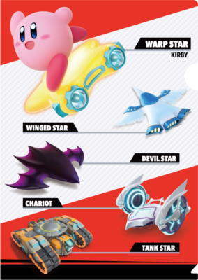 「星のカービィ×ファミリーマート」オリジナルA4 クリアファイル