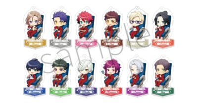 「A3! × JR-PLUS」トレーディングアクリルスタンドキーホルダー