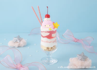 「LittleTwinStars Cafe」キキ&ララ パフェ(ララ)