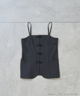 「らんま1/2 × earth music&ecology Japan Label」チャイナビスチェ