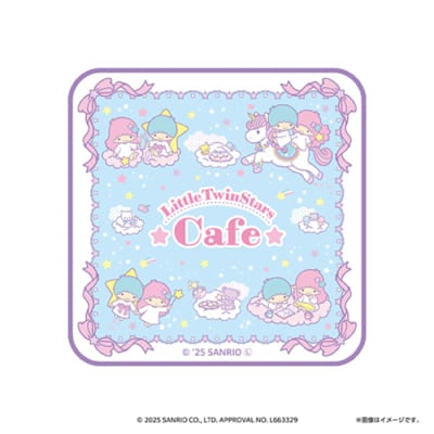 「LittleTwinStars Cafe」ハンドタオル