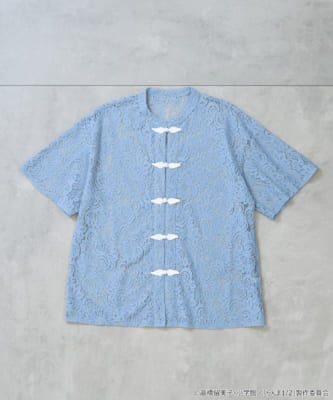 「らんま1/2 × earth music&ecology Japan Label」チャイナレースシャツ