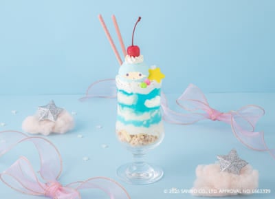 「LittleTwinStars Cafe」キキ&ララ パフェ(キキ)