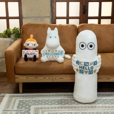 「タイトーくじ ムーミン Anniversary Year」WH（ダブルハッピー）賞 ウェルカムボード付きぬいぐるみセット 