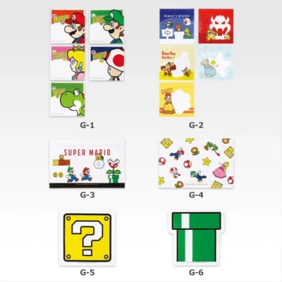 一番くじ「スーパーマリオ いつも一緒マリオ＆フレンズ」G賞 ジッパーバッグコレクション