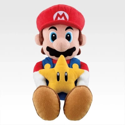 一番くじ「スーパーマリオ いつも一緒マリオ＆フレンズ」A賞 マリオのおしゃべりぬいぐるみ withスーパースター