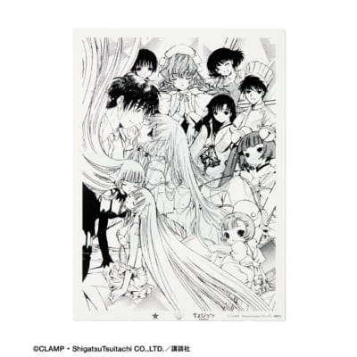 「CLAMP × CONVERSE TOKYO」シルクスクリーンアート
